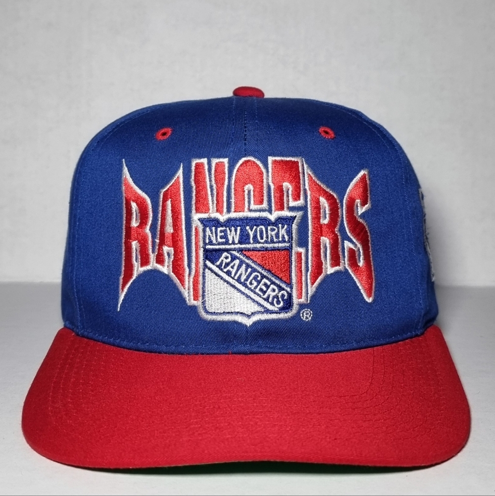 Vintage 90s New York Rangers NHL Hat Cap Snapback 🔥